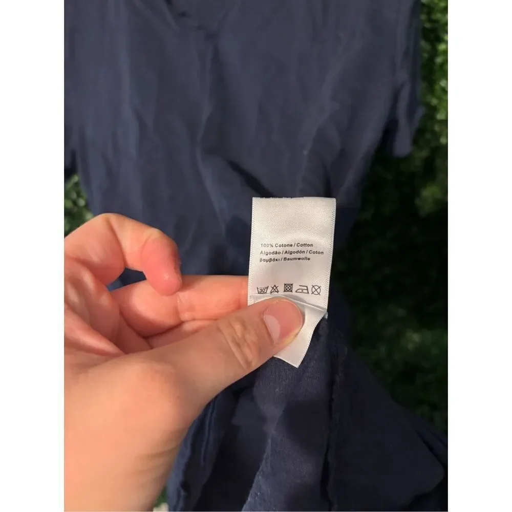 Scout Men’s Dark Blue 100% Cotton Shirt Sz Small